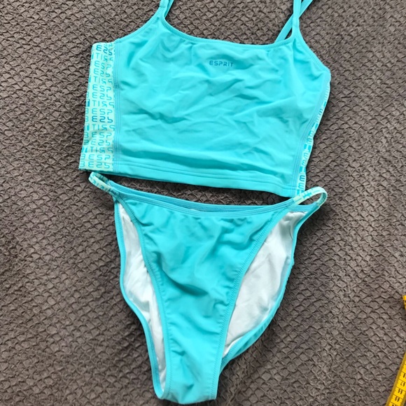 Esprit Other - Vintage blue tankini Esprit sporty swimsuit. EUC